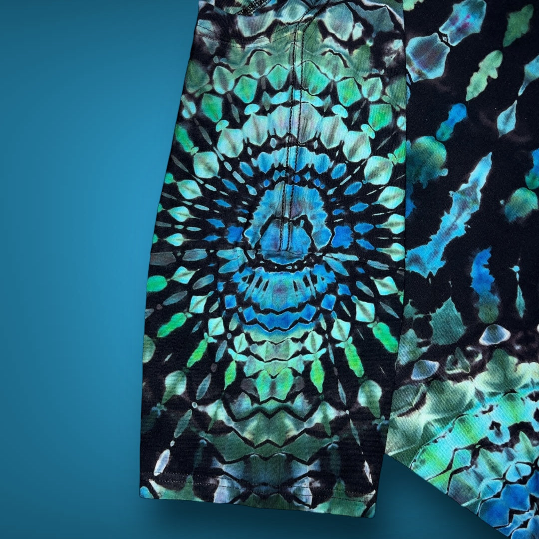 CUSTOM ORDER - Stained Glass Reverse Dye SHORT Sleeve Adult T-Shirt - CUSTOM ORDER