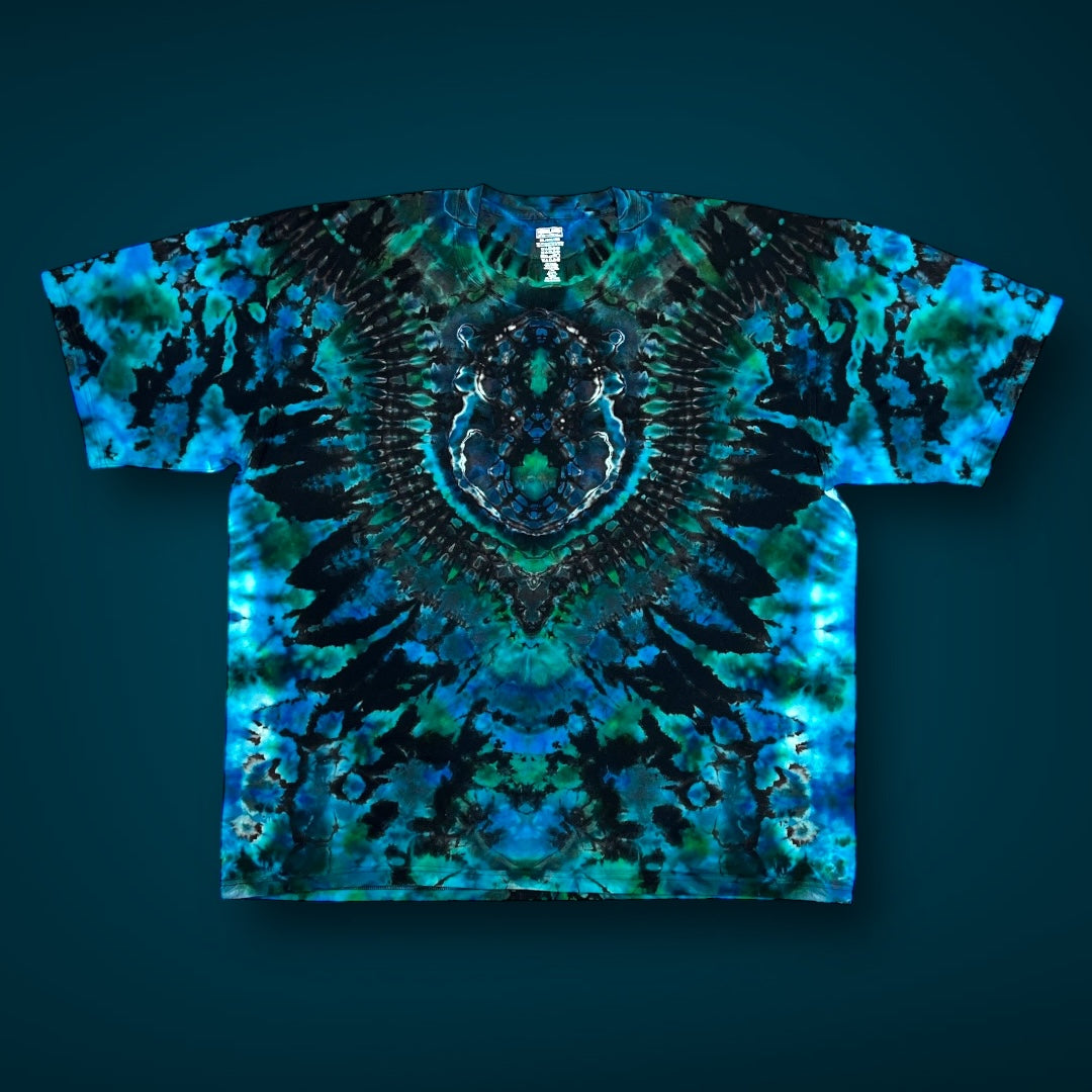 Winter Fresh Some Symmetry Yo! Reverse Dye - Adult 3XL Short Sleeve T-Shirt