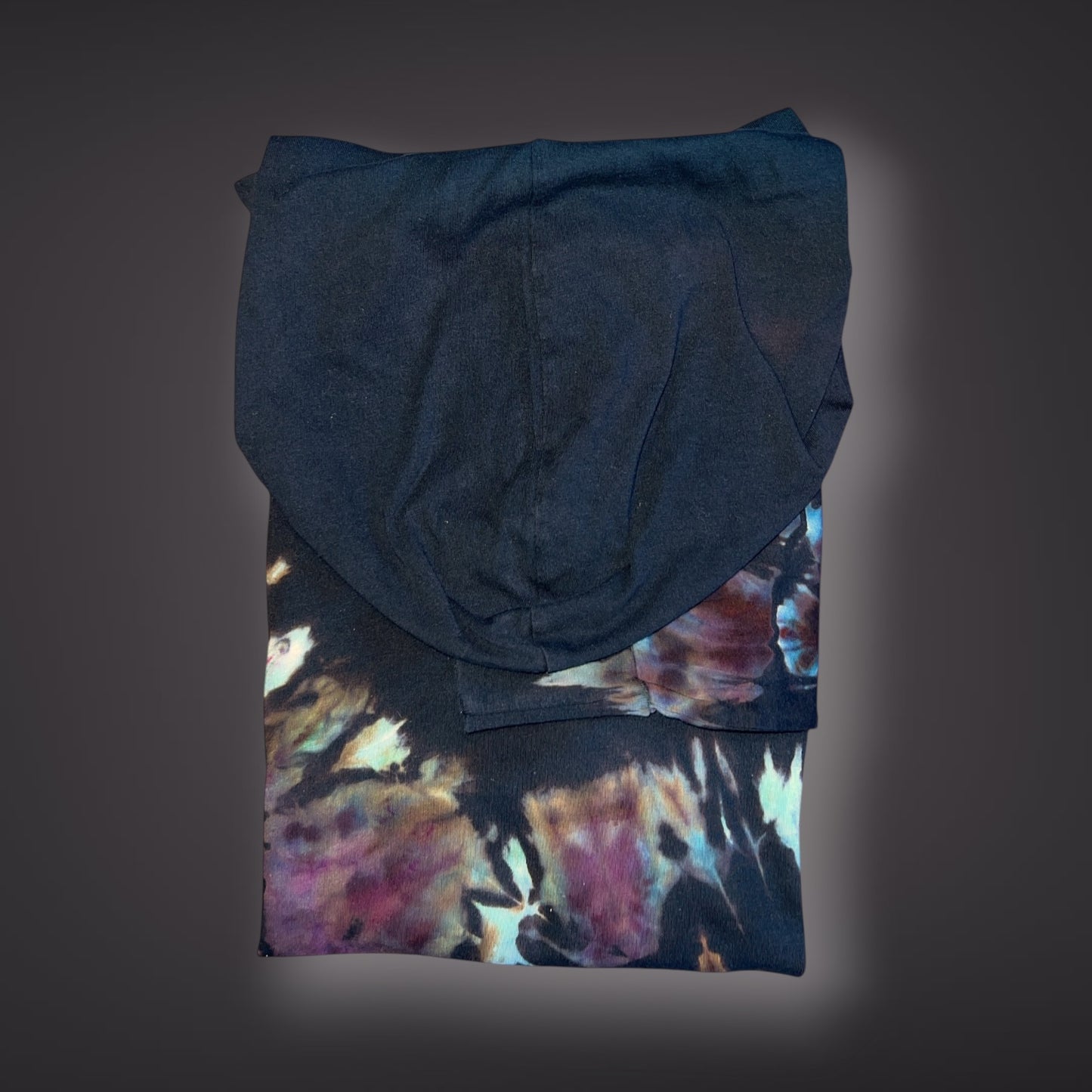 Adult Medium - Banded Hooded Long Sleeve Reverse - Wild Roses