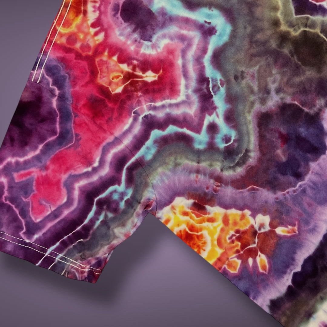 Fiery Amazingness Geode – Adult Medium T-Shirt