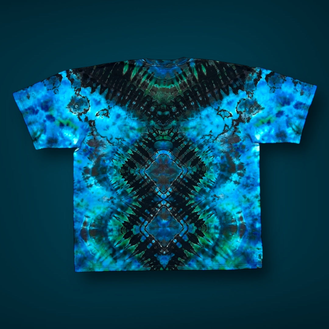 Winter Fresh Some Symmetry Yo! Reverse Dye - Adult 3XL Short Sleeve T-Shirt