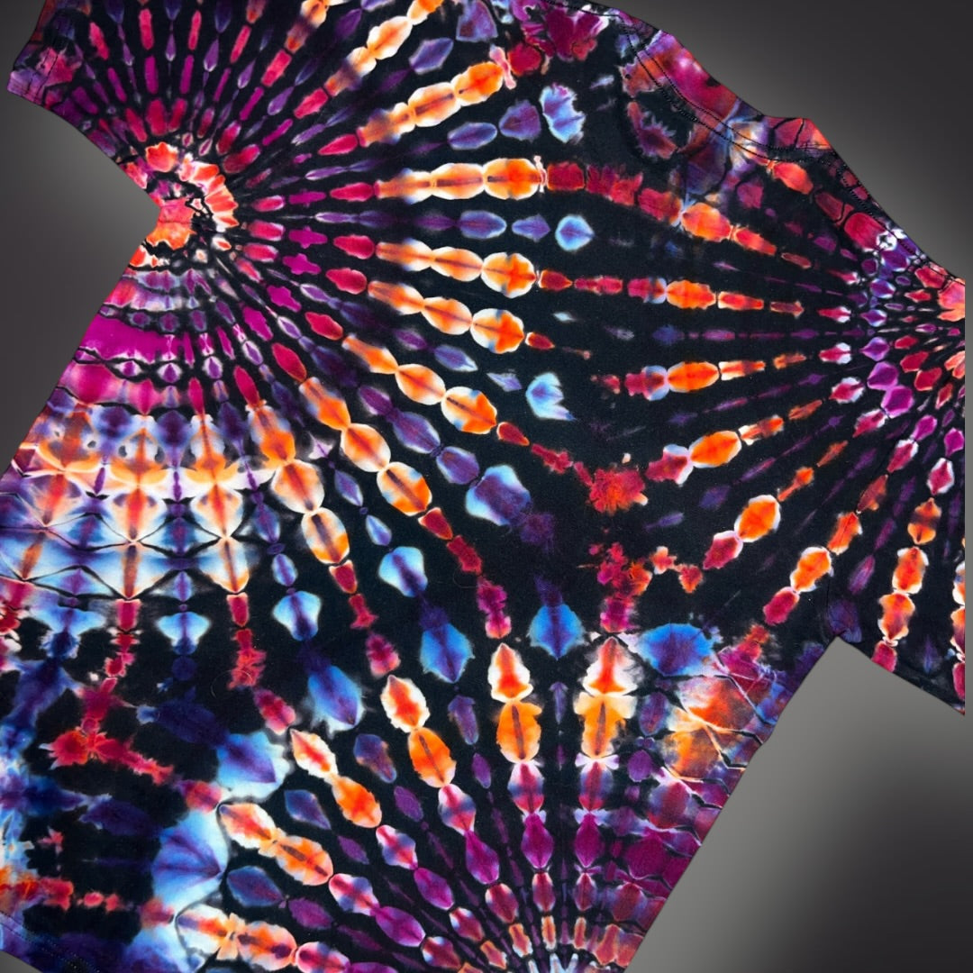 Adult Medium - Summer Sunset Reverse Short Sleeve Shirt