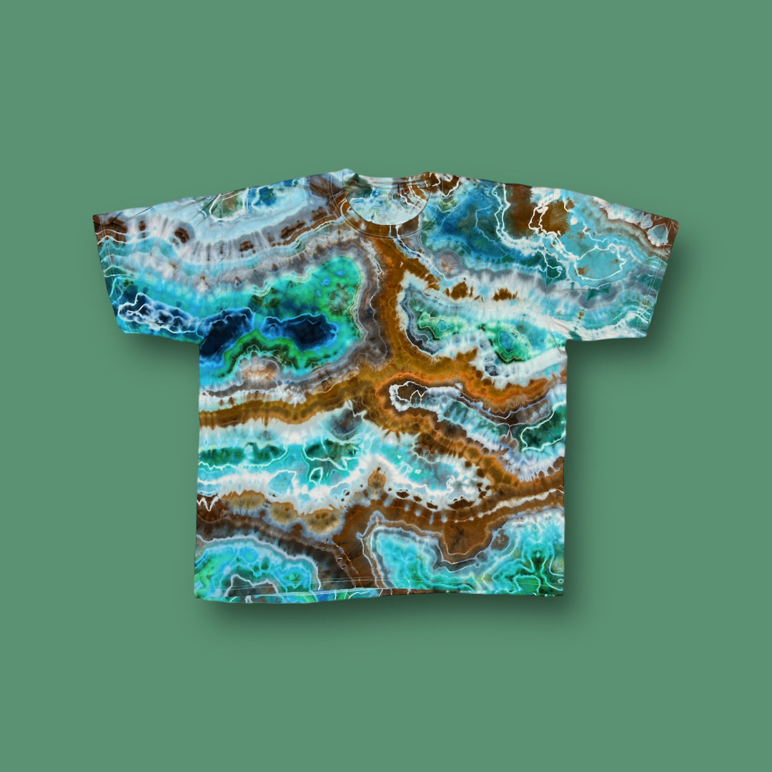 Sea Glass Tide Pool Geode - Unisex 3XL