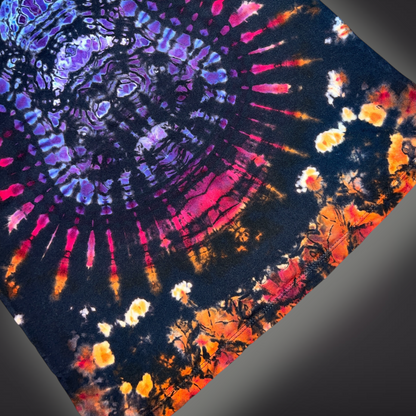 Women's Medium - Tribal Reverse Dye Racerback Tank - Pacific Sunset