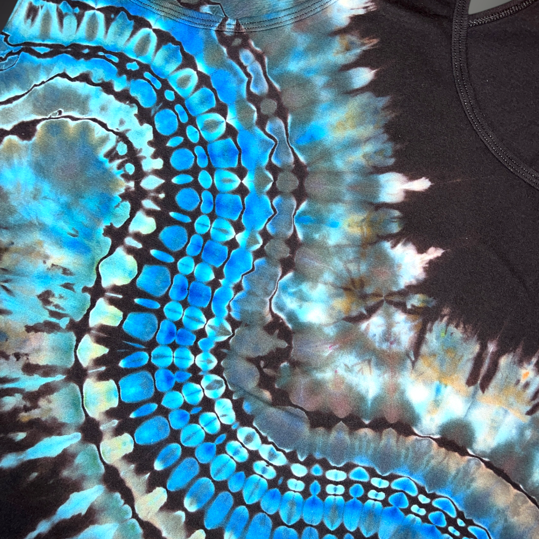 Women's 2XLarge - Banded Reverse Dye Racerback Tank