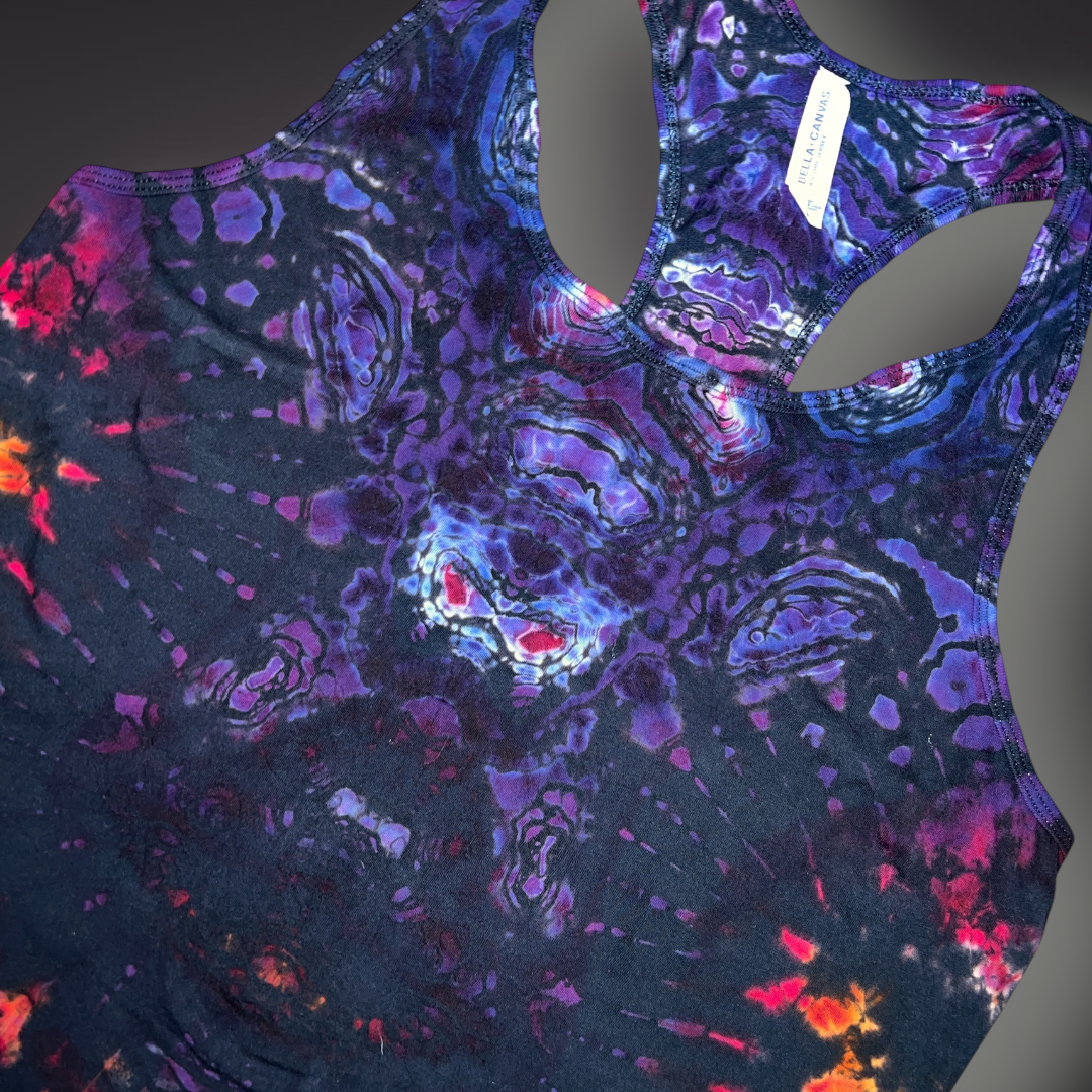 Women's 2XLarge - Tribal Reverse Dye Racerback Tank - Pacific Sunset