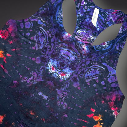 Women's 2XLarge - Tribal Reverse Dye Racerback Tank - Pacific Sunset