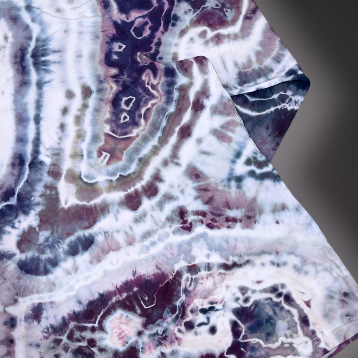 Adult 2XLarge - Hooded Long Sleeve Shirt - Purple Amethyst