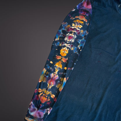 Adult Large - Got Your Back Hooded Long Sleeve Reverse - Spring Showers