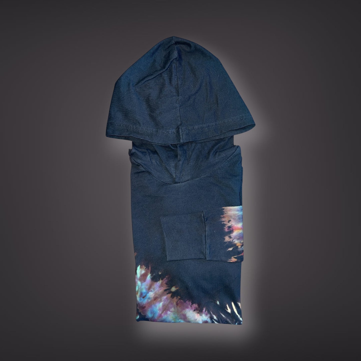 Adult Small - Banded Hooded Long Sleeve Reverse - Wild Roses