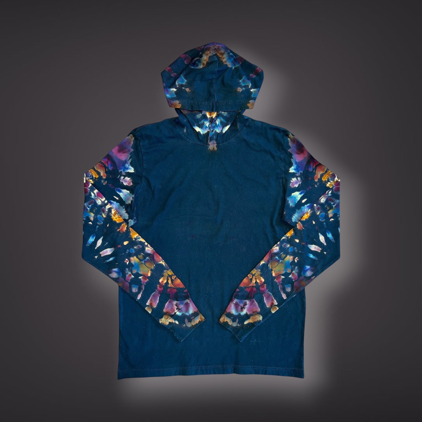 Adult Large - Got Your Back Hooded Long Sleeve Reverse - Spring Showers