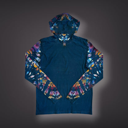 Adult Large - Got Your Back Hooded Long Sleeve Reverse - Spring Showers