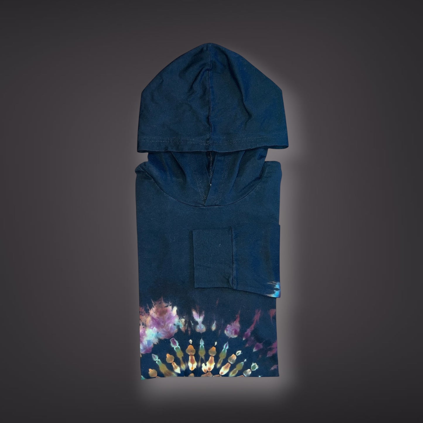 Adult XLarge - Banded Hooded Long Sleeve Reverse - Wild Roses