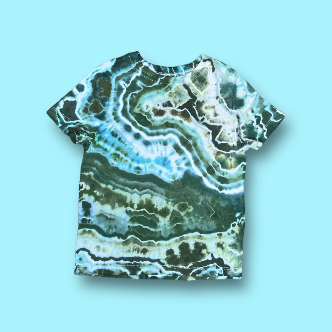 Green Aventurine Geode T-shirt Toddler 4T