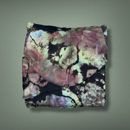 Marbled Iridescent Reverse Geode Hoodie - Adult Medium