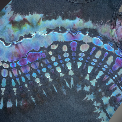 Women's Small - Banded Reverse Dye Racerback Tank