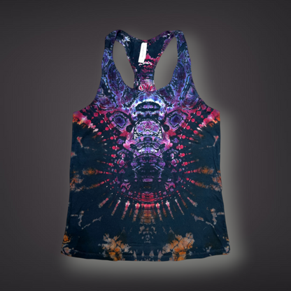 Women's XLarge - Tribal Reverse Dye Racerback Tank - Pacific Sunset