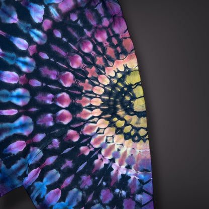 Adult Large - Spring Showers Short Sleeve Stained Glass Reverse