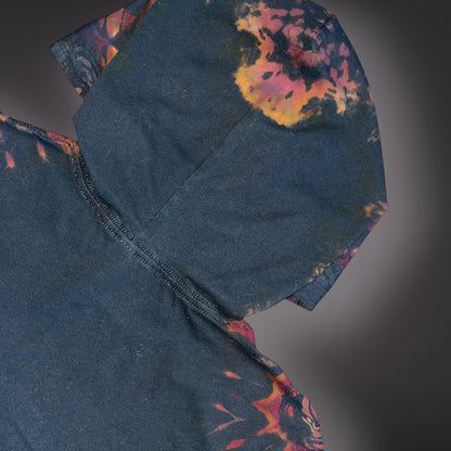 Adult Small - Tribal Hooded Long Sleeve Reverse - Mountain Berry