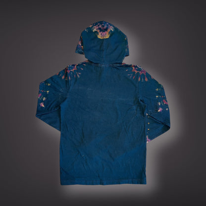 Adult XXLarge - Got Your Back Hooded Long Sleeve Reverse - Spring Showers