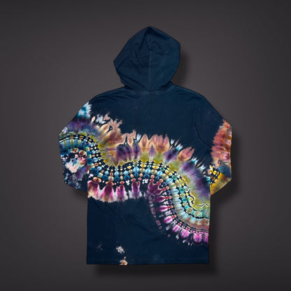 Adult Medium Reverse Trail Hooded Long Sleeve - Mountain Berry