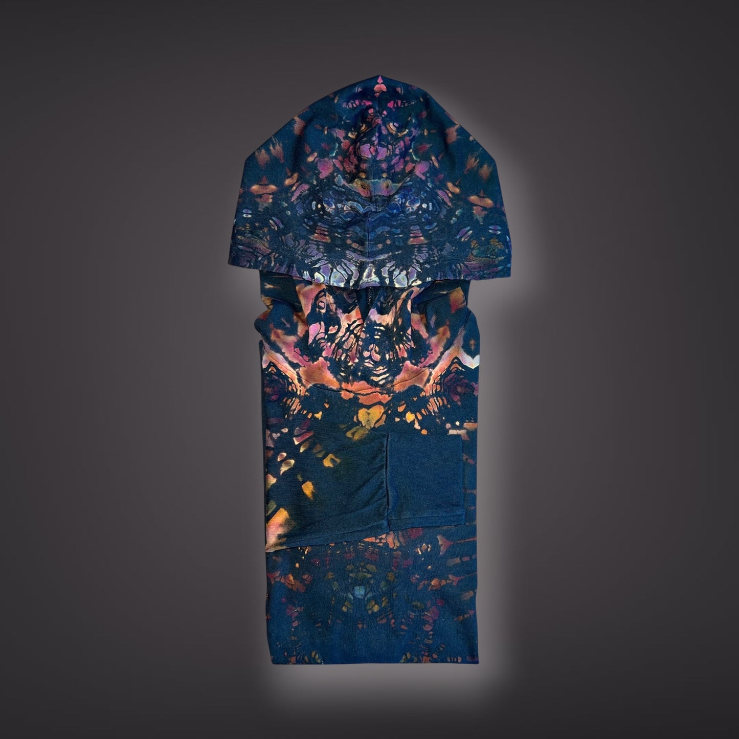Adult Small - Tribal Hooded Long Sleeve Reverse - Mountain Berry
