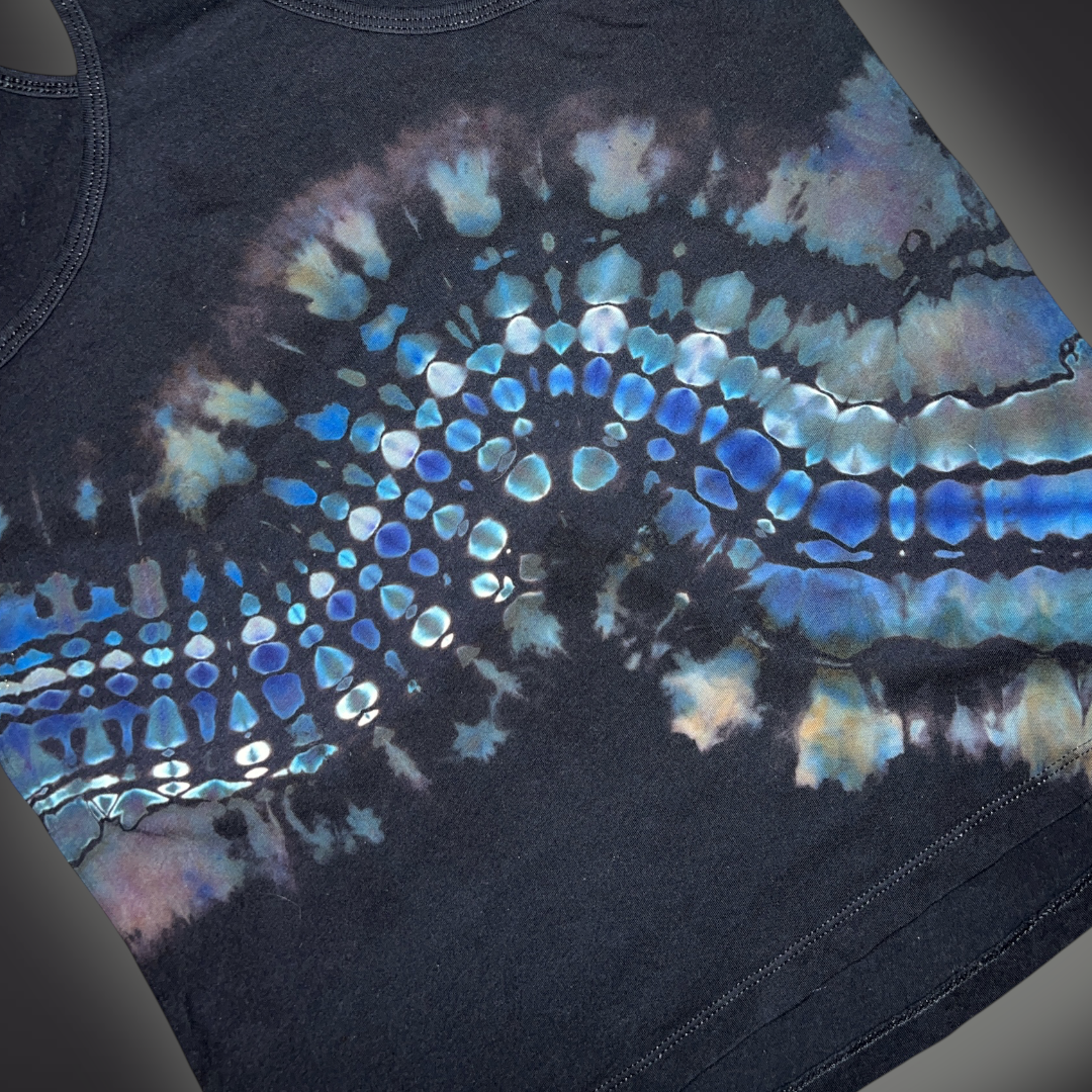 Women's Large - Banded Reverse Dye Racerback Tank