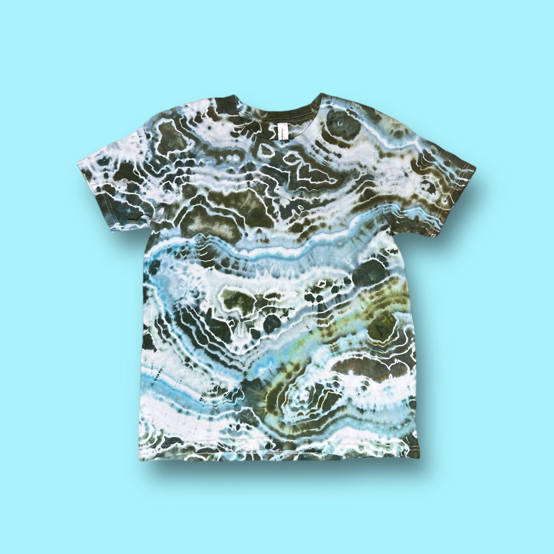 Green Aventurine Geode T-shirt Kid's XLarge