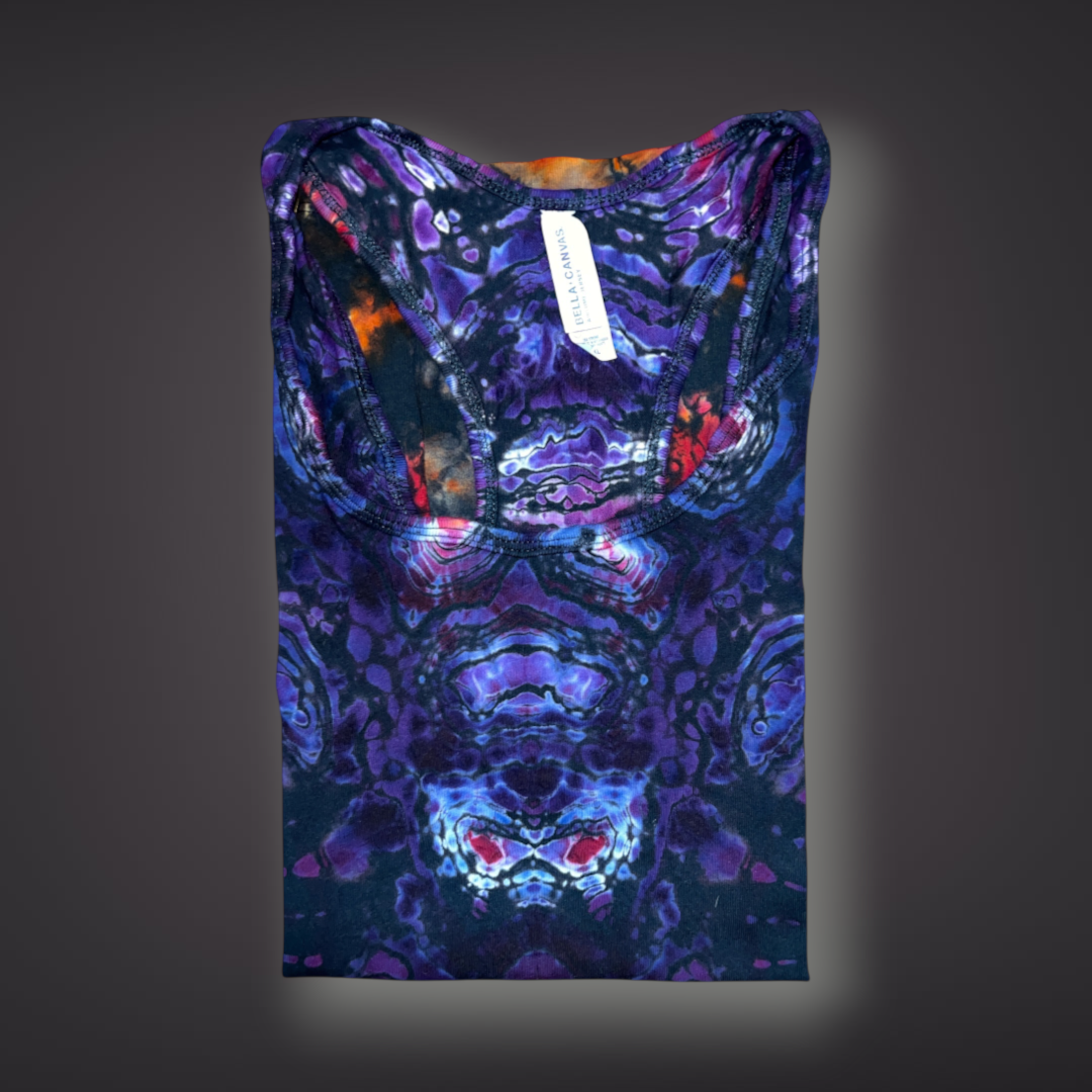 Women's 2XLarge - Tribal Reverse Dye Racerback Tank - Pacific Sunset