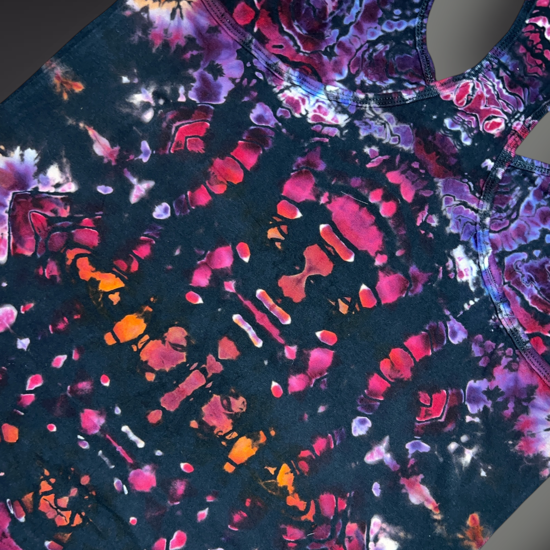 Women's XLarge - Tribal Reverse Dye Racerback Tank - Pacific Sunset