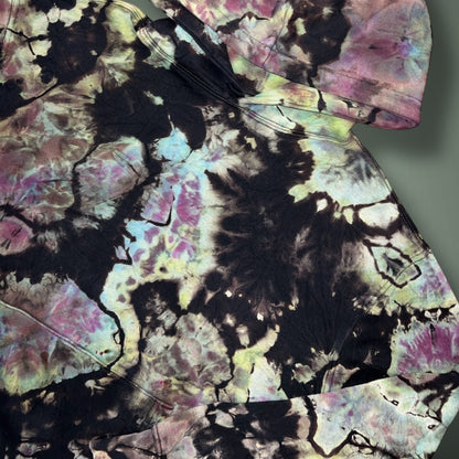 Marbled Iridescent Reverse Geode Hoodie - Adult Medium