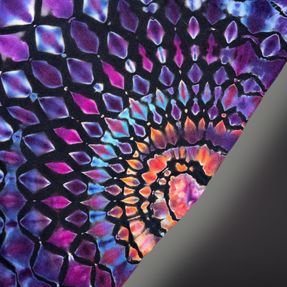 Women's Small - Stained Glass Reverse Dye Racerback Tank - My Favorite Colorset Ever!