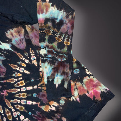 Adult Medium - Banded Hooded Long Sleeve Reverse - Wild Roses