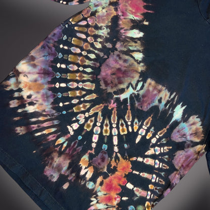 Adult Medium - Banded Hooded Long Sleeve Reverse - Wild Roses