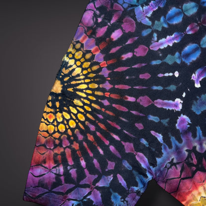 Adult XLarge - Spring Showers Short Sleeve Stained Glass Reverse