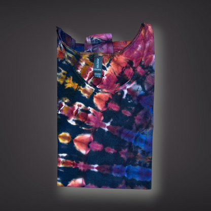 Adult 3XL - Stained Glass Single Reverse Dye Tank - Spring Showers