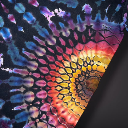 Adult XLarge - Spring Showers Short Sleeve Stained Glass Reverse