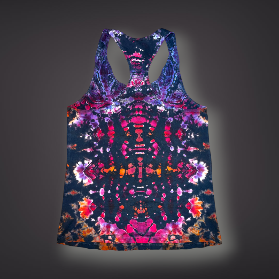 Women's XLarge - Tribal Reverse Dye Racerback Tank - Pacific Sunset