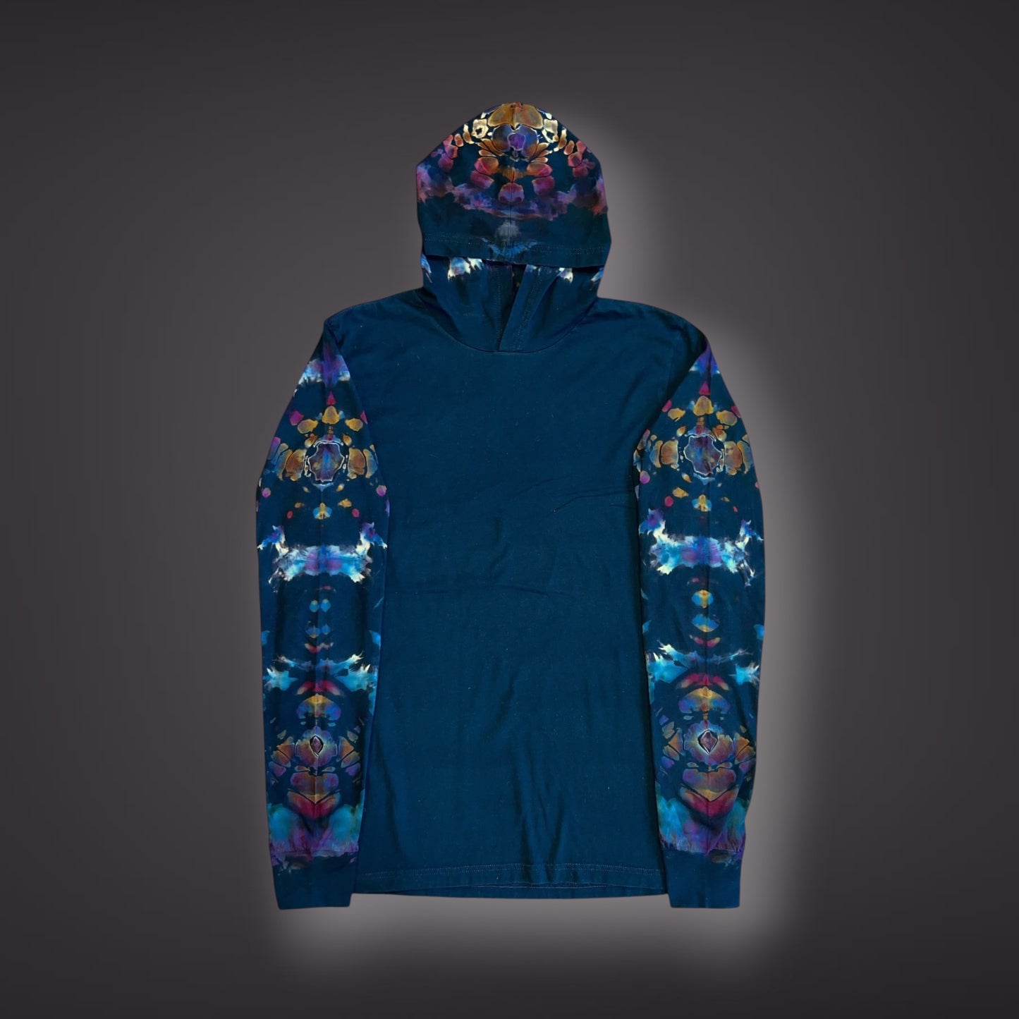 Adult XLarge - Got Your Back Hooded Long Sleeve Reverse - Spring Showers