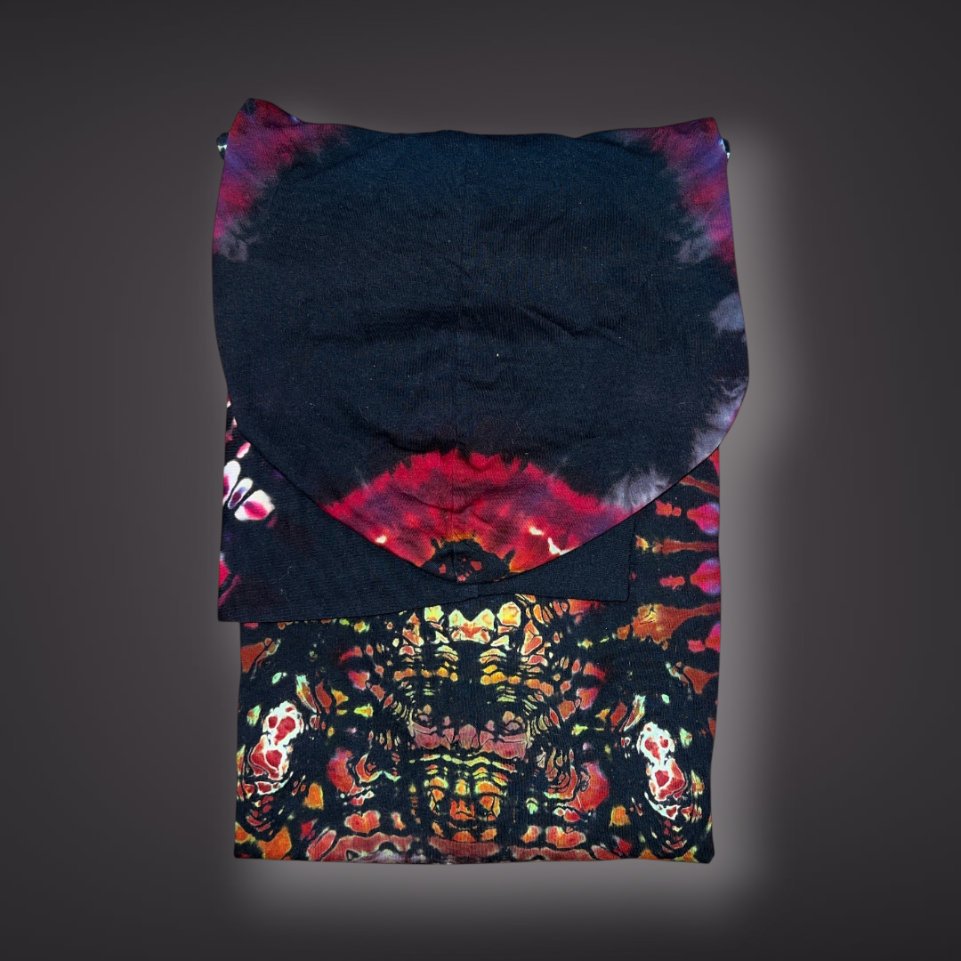 Adult XLarge - Hooded Long Sleeve Reverse Tribal - Northern Lights
