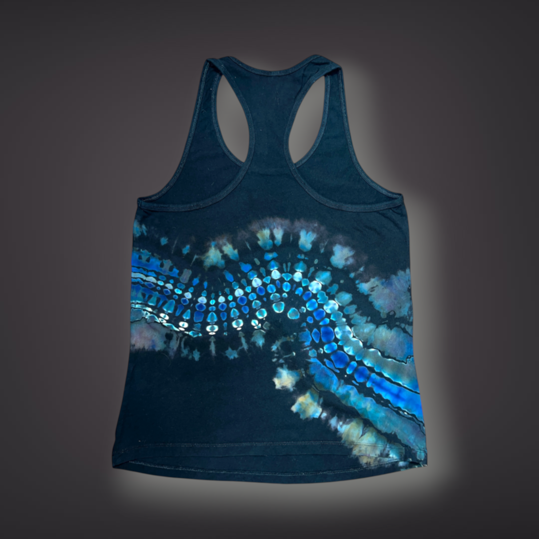 Women's Large - Banded Reverse Dye Racerback Tank