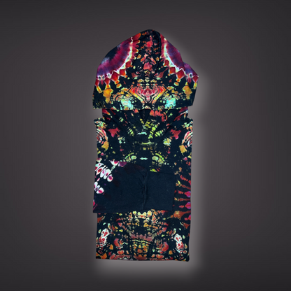 Adult XLarge - Hooded Long Sleeve Reverse Tribal - Northern Lights