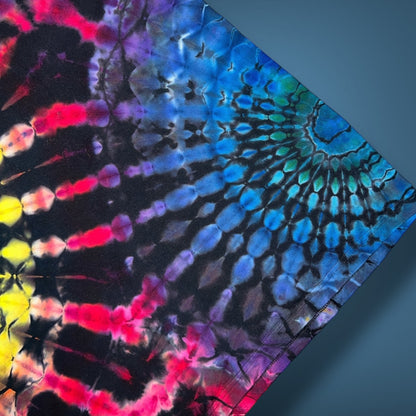 🖤🌈Dark Rainbow 🌈🖤 Reverse Dye - Adult Medium Short Sleeve