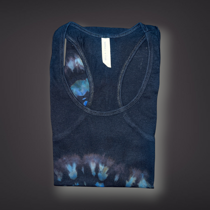 Women's Large - Banded Reverse Dye Racerback Tank