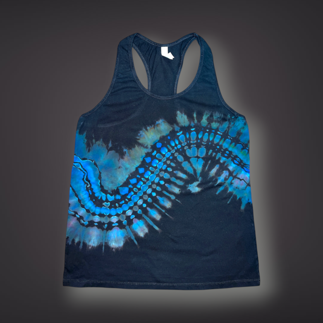 Women's XLarge - Banded Reverse Dye Racerback Tank