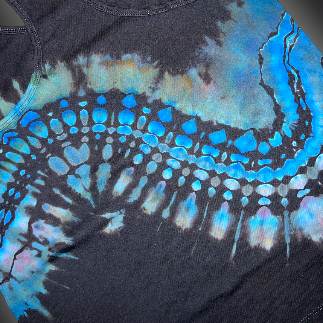 Women's XLarge - Banded Reverse Dye Racerback Tank