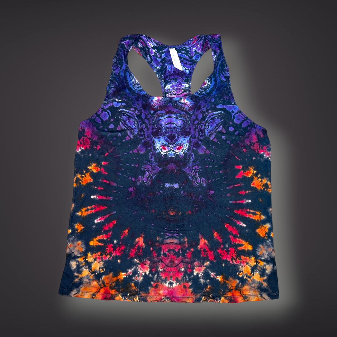 Women's 2XLarge - Tribal Reverse Dye Racerback Tank - Pacific Sunset