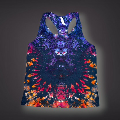 Women's 2XLarge - Tribal Reverse Dye Racerback Tank - Pacific Sunset