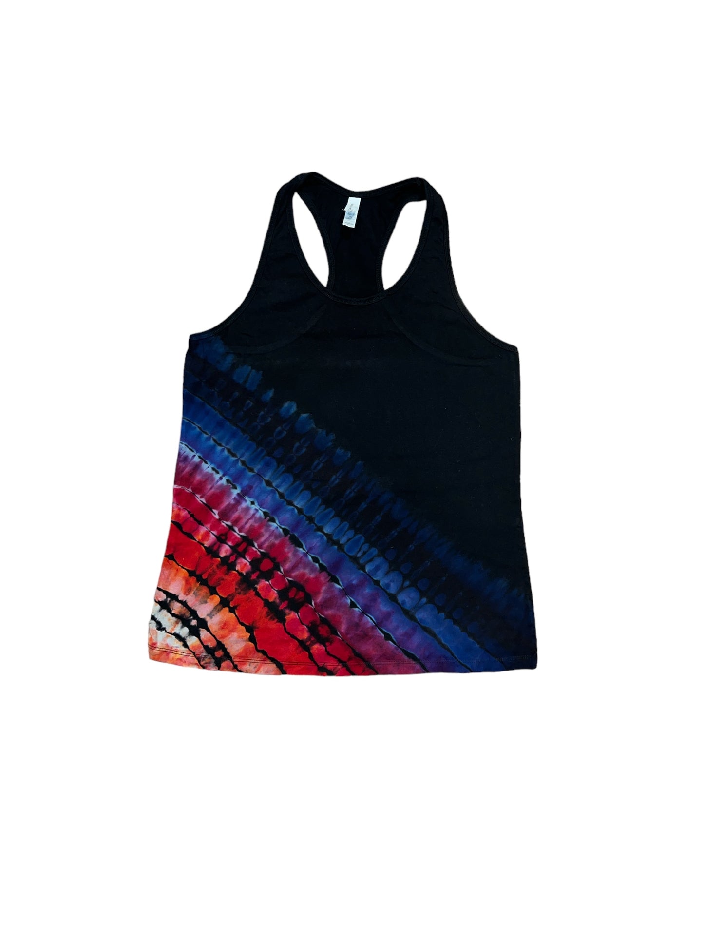 Diagonal Rainbow Reverse Dyed Tank Women's 2XL