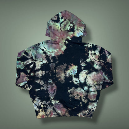 Marbled Iridescent Reverse Geode Hoodie - Adult Medium